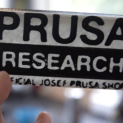 Prusa Research Sign