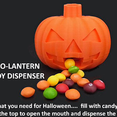 JackOLantern Candy Dispenser