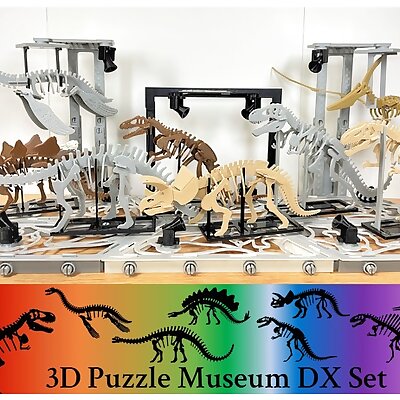 3Dino Puzzle Museum DX Set