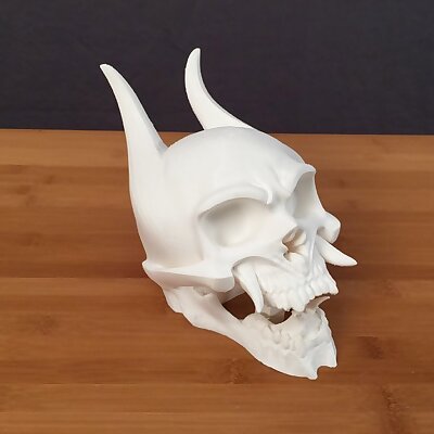 Oni Skull hollowed