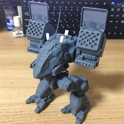 Articulated and Parted MWO Catapult