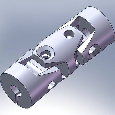 CNC  3D printer coupling  Universal Joint