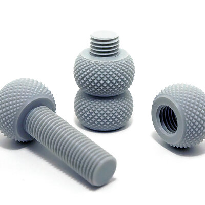Yet another knurling bolt and nut