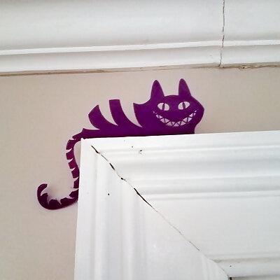 Cheshire Cat Door Stand
