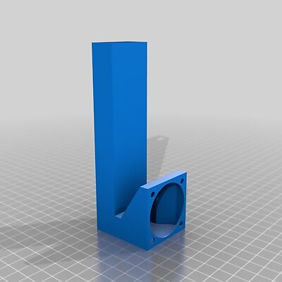Anycubic i3 Mega UltraBase fan duct for stepper drivers Remix