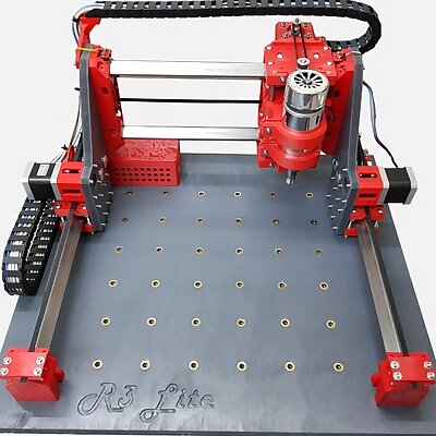 Root 3 Lite CNC multitool router 3D printed parts