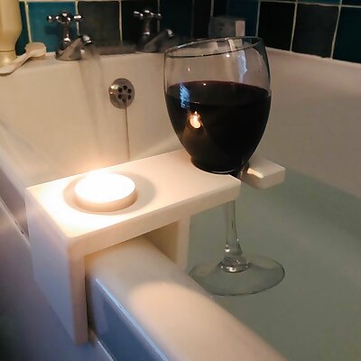 Bathtub Wine Holder