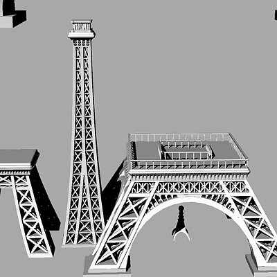 Eiffel Tower  Segmented