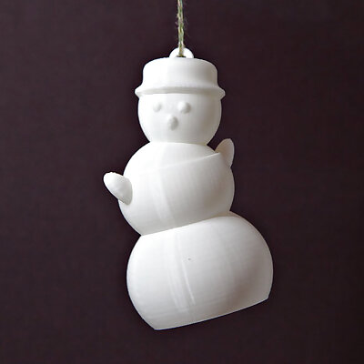 Dancing Snowman Ornament