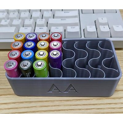 Battery Case for AA and AAA