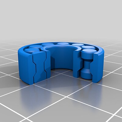 3D Printable bearing customizable
