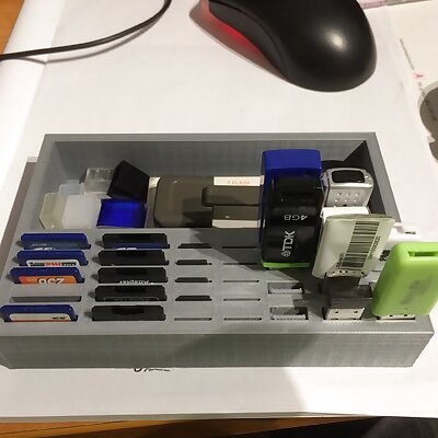USB  SD  uSD Storage Box