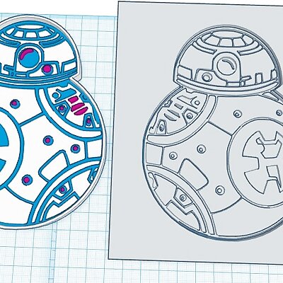 Star Wars BB8 cookie cutter