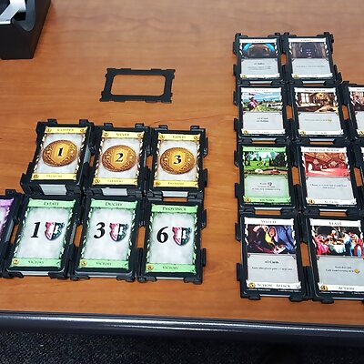 Dominion Card TrayHolder Snapable  Stackable