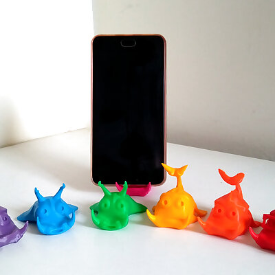 Cute Fishes  Phone Stand  Card Holder