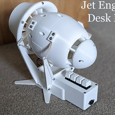 Jet Engine Desk Fan V3