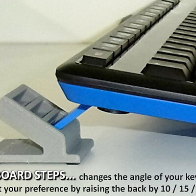 Keyboard Steps  Adjust the Angle of Computer Keyboards