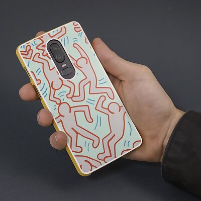 OnePlus 6 Phone Case  Keith Haring