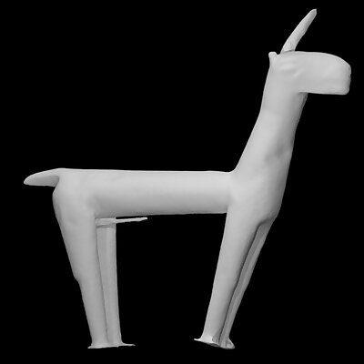 Camelid figurine
