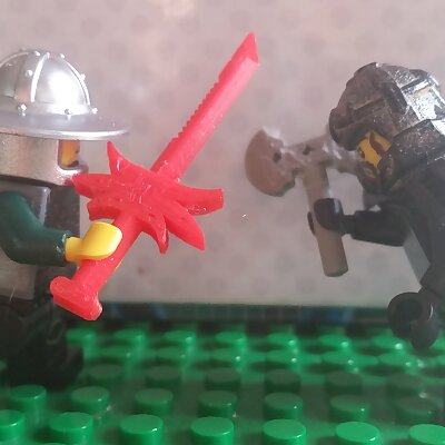 Lego Minifigure Sword