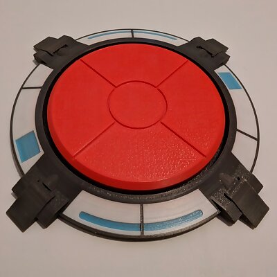 Portal Button Coaster