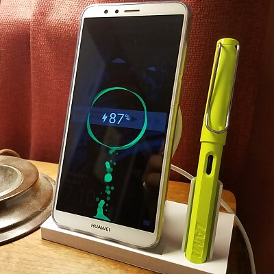 Wireless Phone Charger and Pen Stand