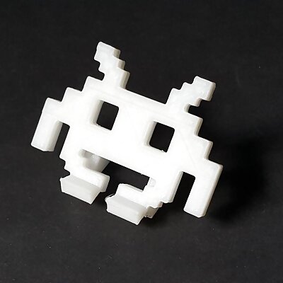 Space Invader Phone Stand