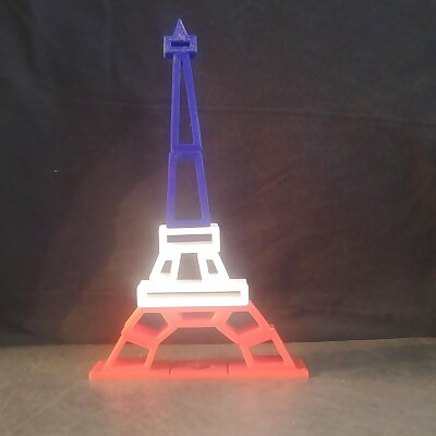 Eiffel Tower Puzzle Blocks