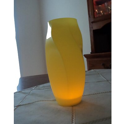 Octagon Twist Vase