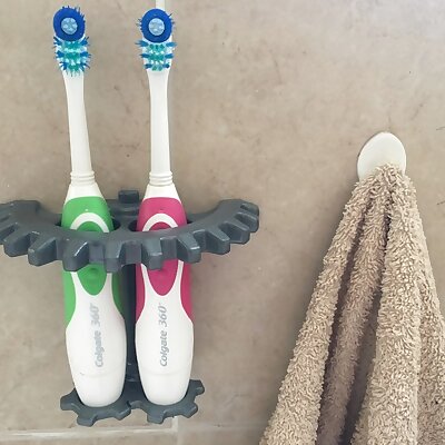 Colgate Toothbrush Gear style holder