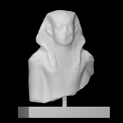 Head of a statue of king Amenemhat III