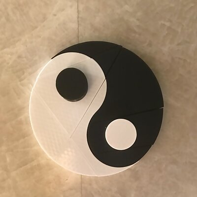 10 piece Yin and Yang puzzle