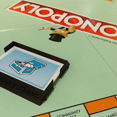 Monopoly Community Chest Card Holder