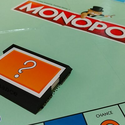 Monopoly Chance Card Holder