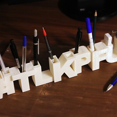 hashtag itlkpfu Stand for pens