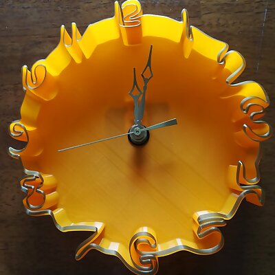 Wavy Clock
