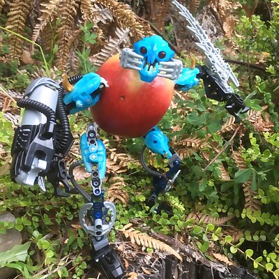 Lego Bionicle to Food Adapter