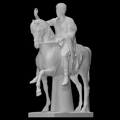 Equestrian statue of Marcus Nonius Balbus