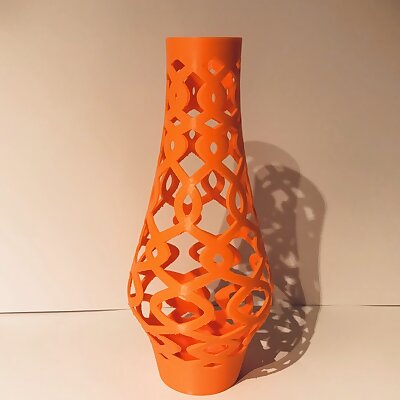 Vase with cutouts