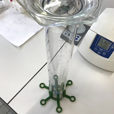 1L graduated glass cylinder holderdryer