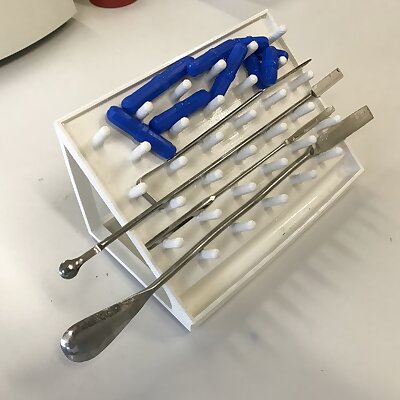 Drying rack for small lab tools