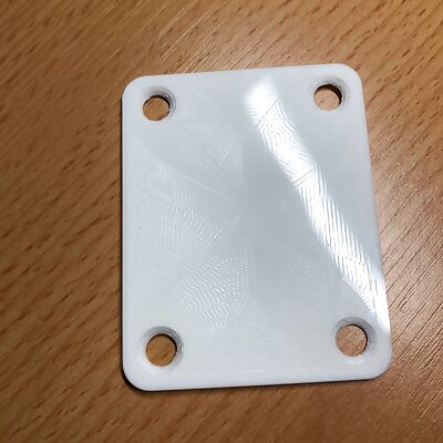 Replacement Neck Plate stratocast