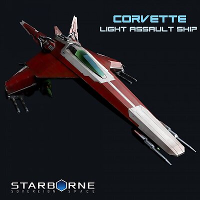 Corvette Light Assault Ship from Starborne