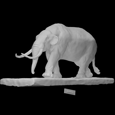 Mastodon Sculpture