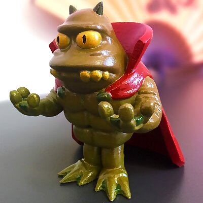 Lrrr ruler of the planet Omicron Persei 8 from Futurama