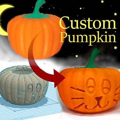 Custom Halloween Pumpkin