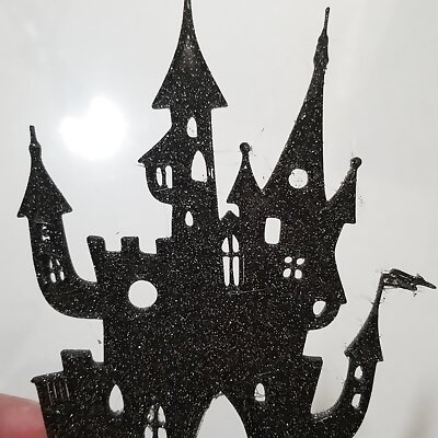 Halloween Castle Silhouette