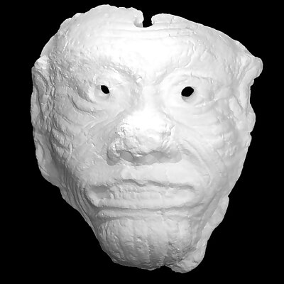 Clay mask of Huwawa