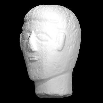 Head of Ba statue