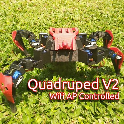 WIFI Quadruped V2 Robot Spider